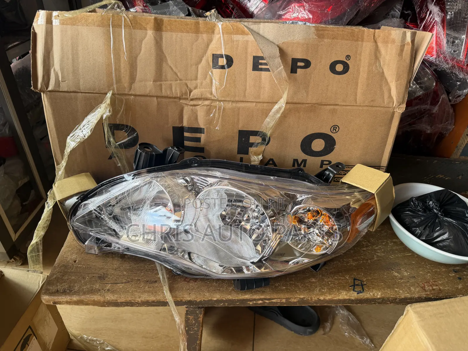Toyota Corolla 2012 Headlight Depo