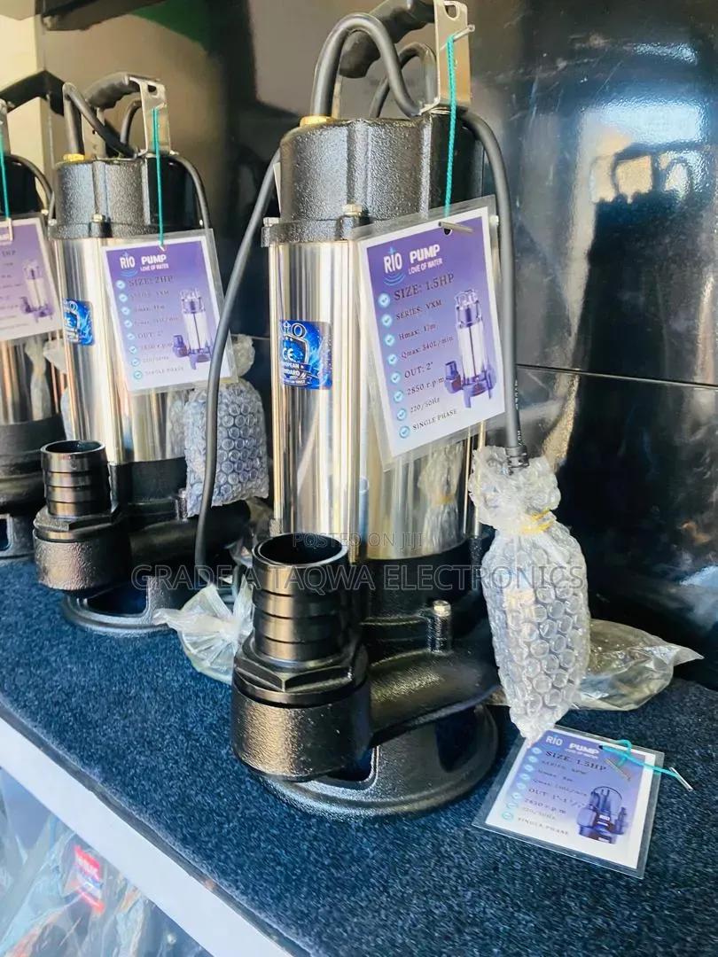 Rio 1.5Hp Stainless Sewage Pump