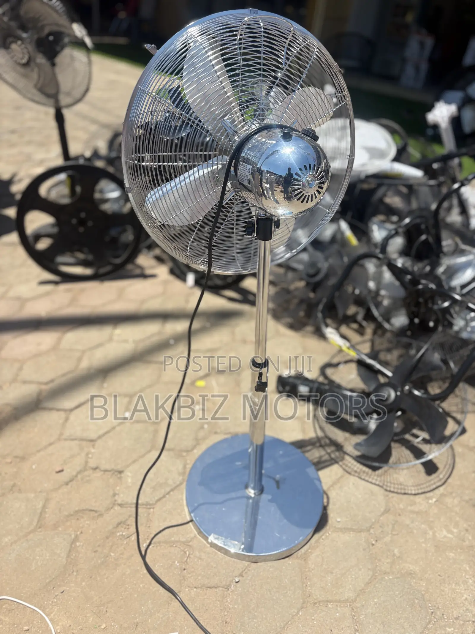 Euromatic 40cm Metal Pedestal Fan
