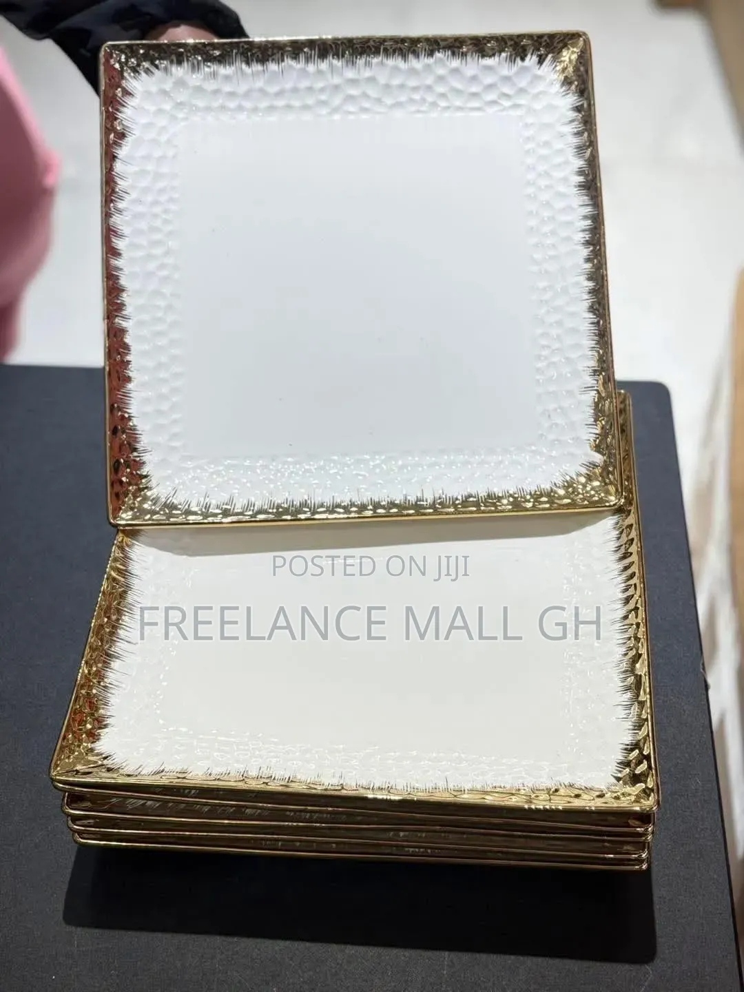 6pcs Gold Tip Plates