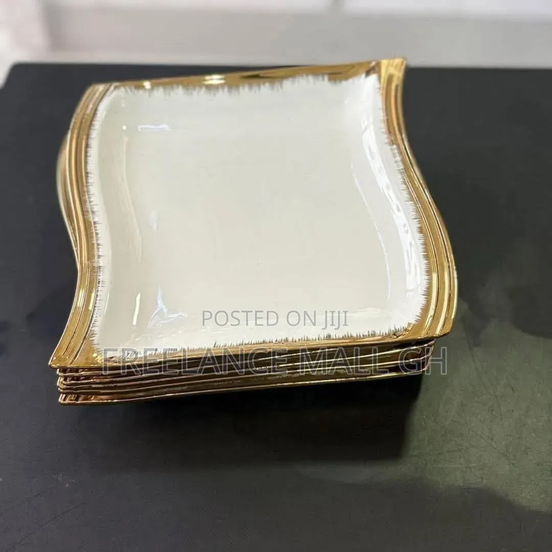 6pcs Gold Tip Plates