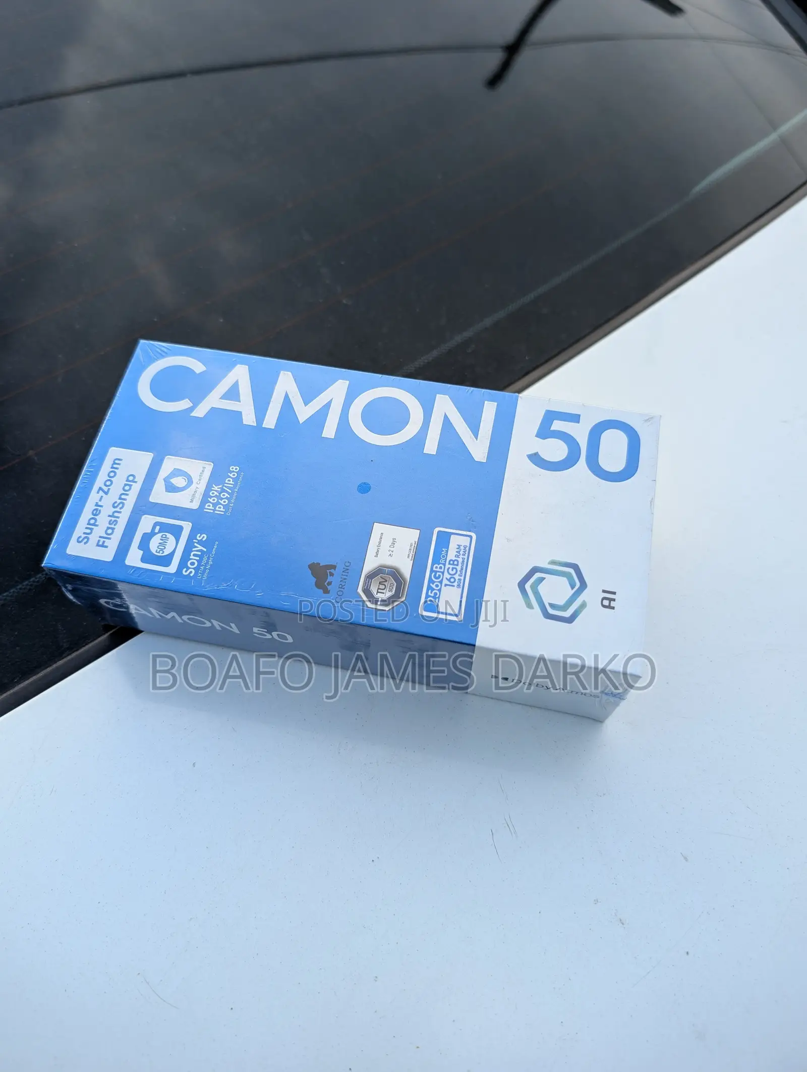 New Tecno Camon 50 256 GB Gray