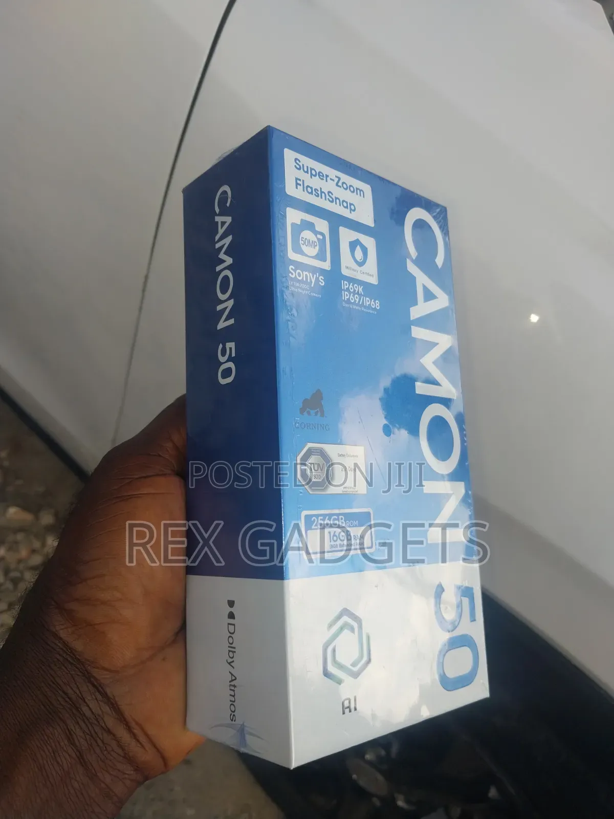 New Tecno Camon 50 256 GB Gray