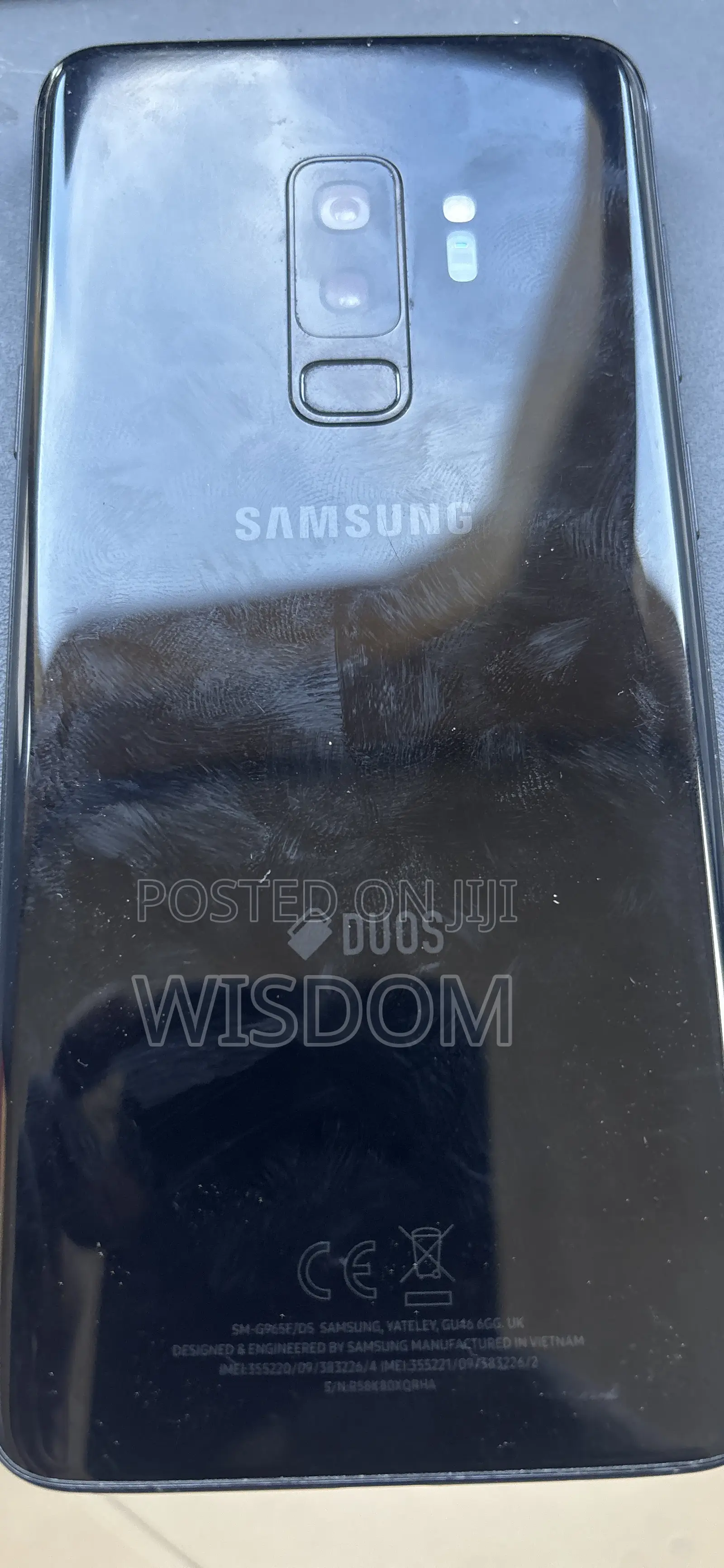 Samsung Galaxy S9 Plus 64 GB Black