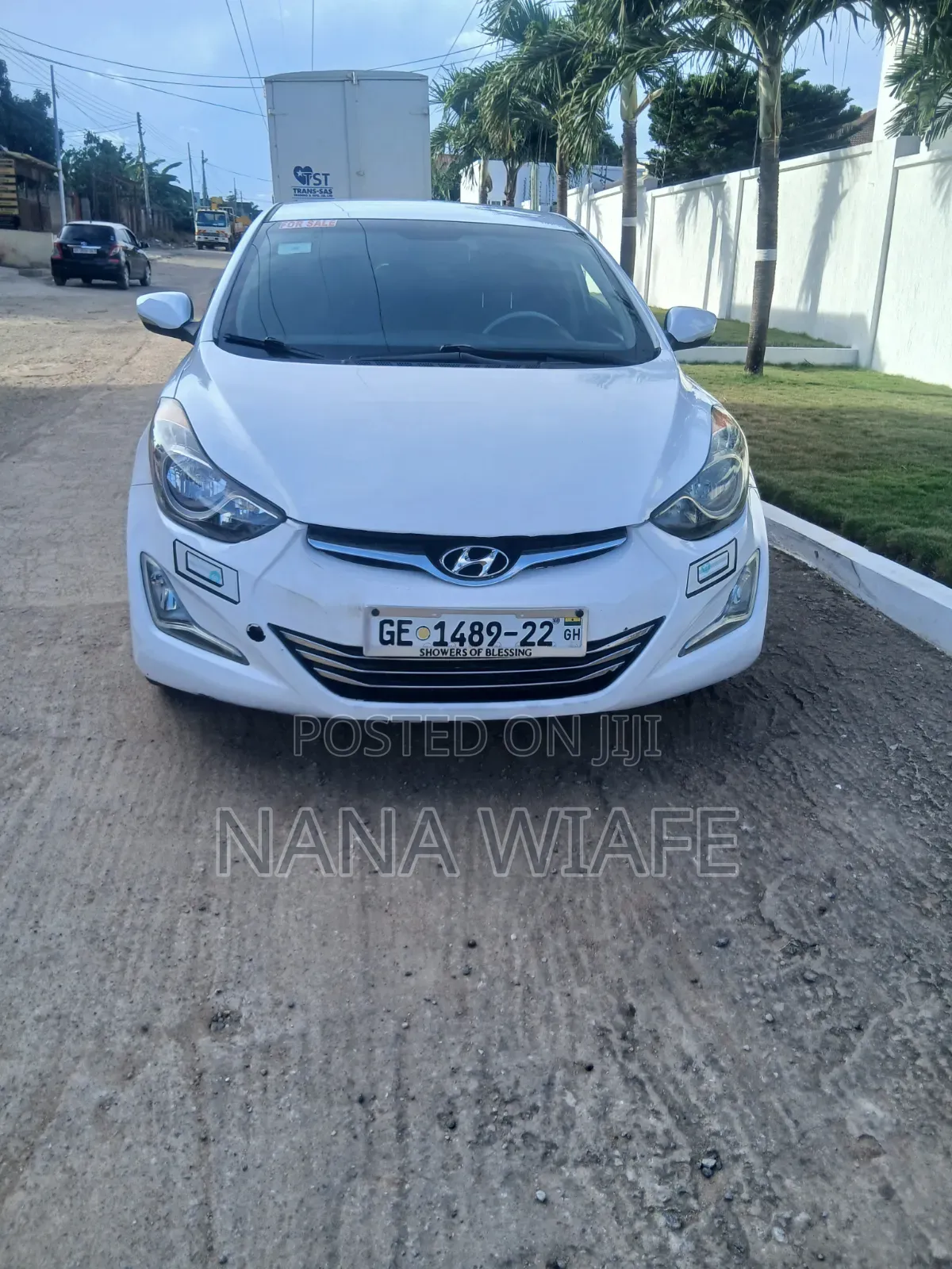 Hyundai Elantra 2013 White