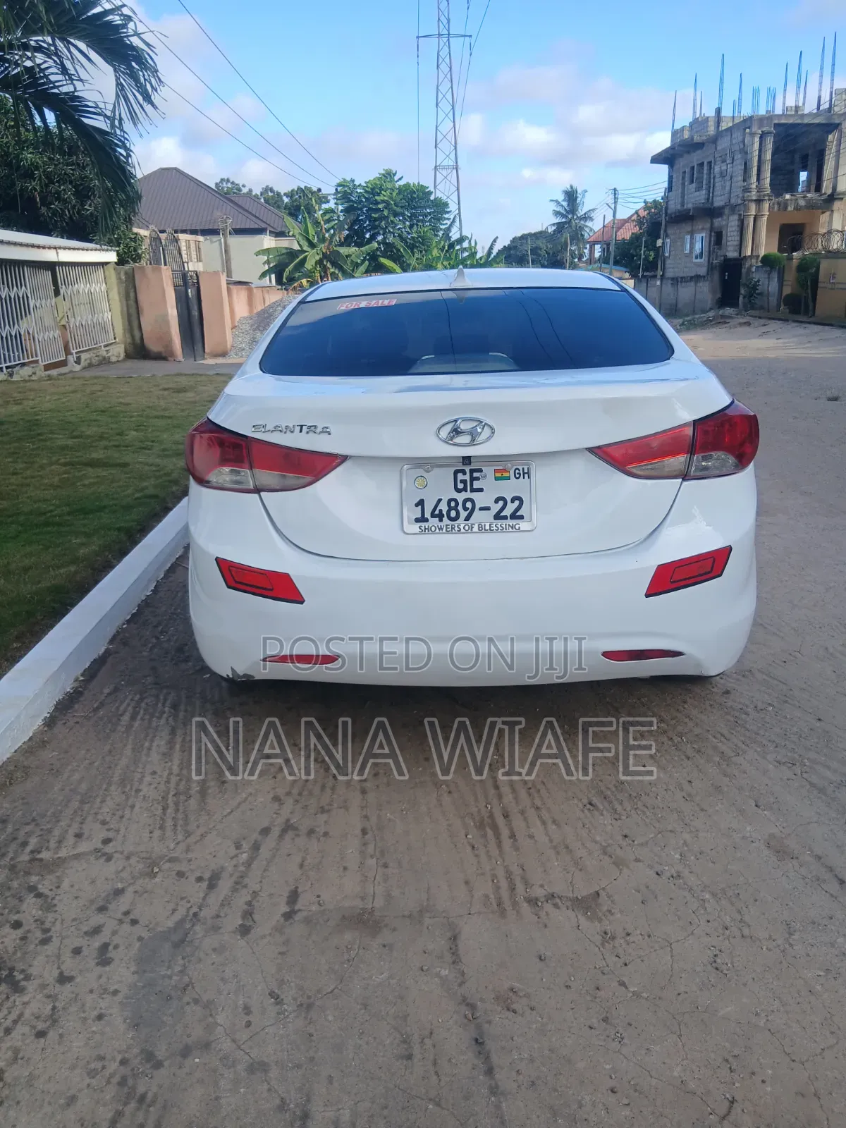 Hyundai Elantra 2013 White