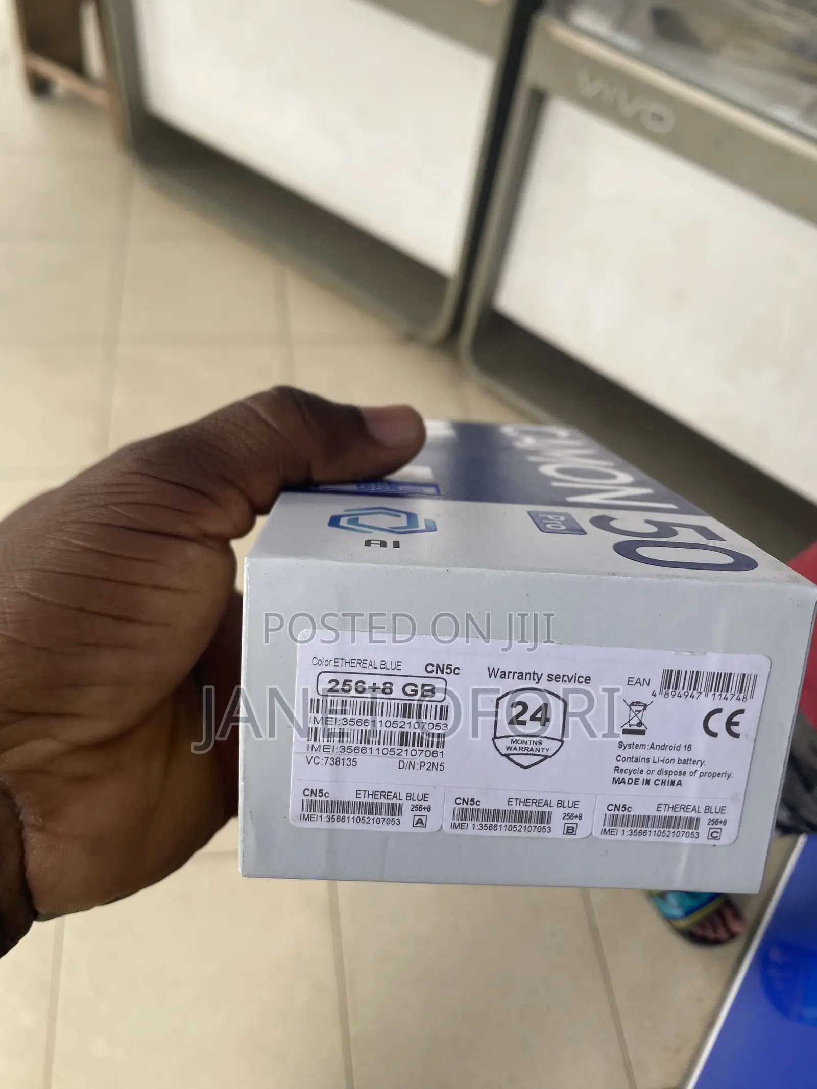 New Tecno Camon 50 Pro 256 GB Gray