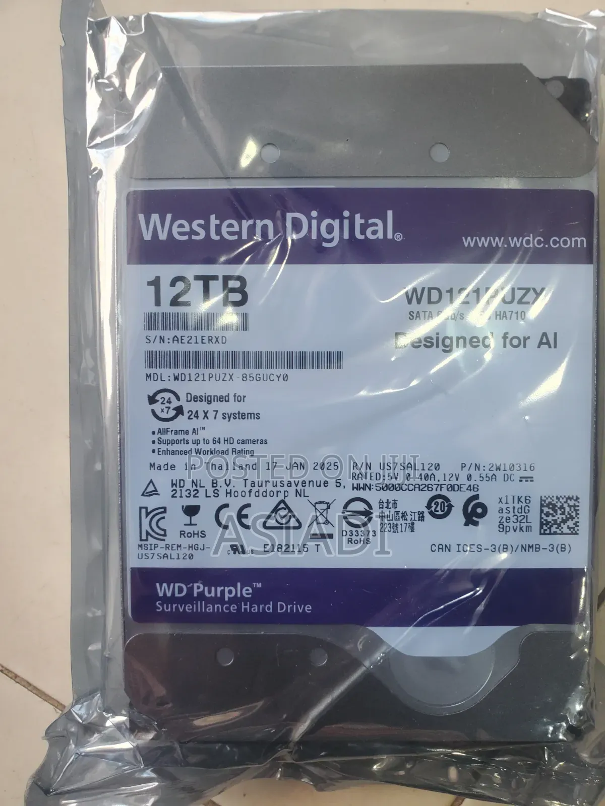 12tb HDD Wd