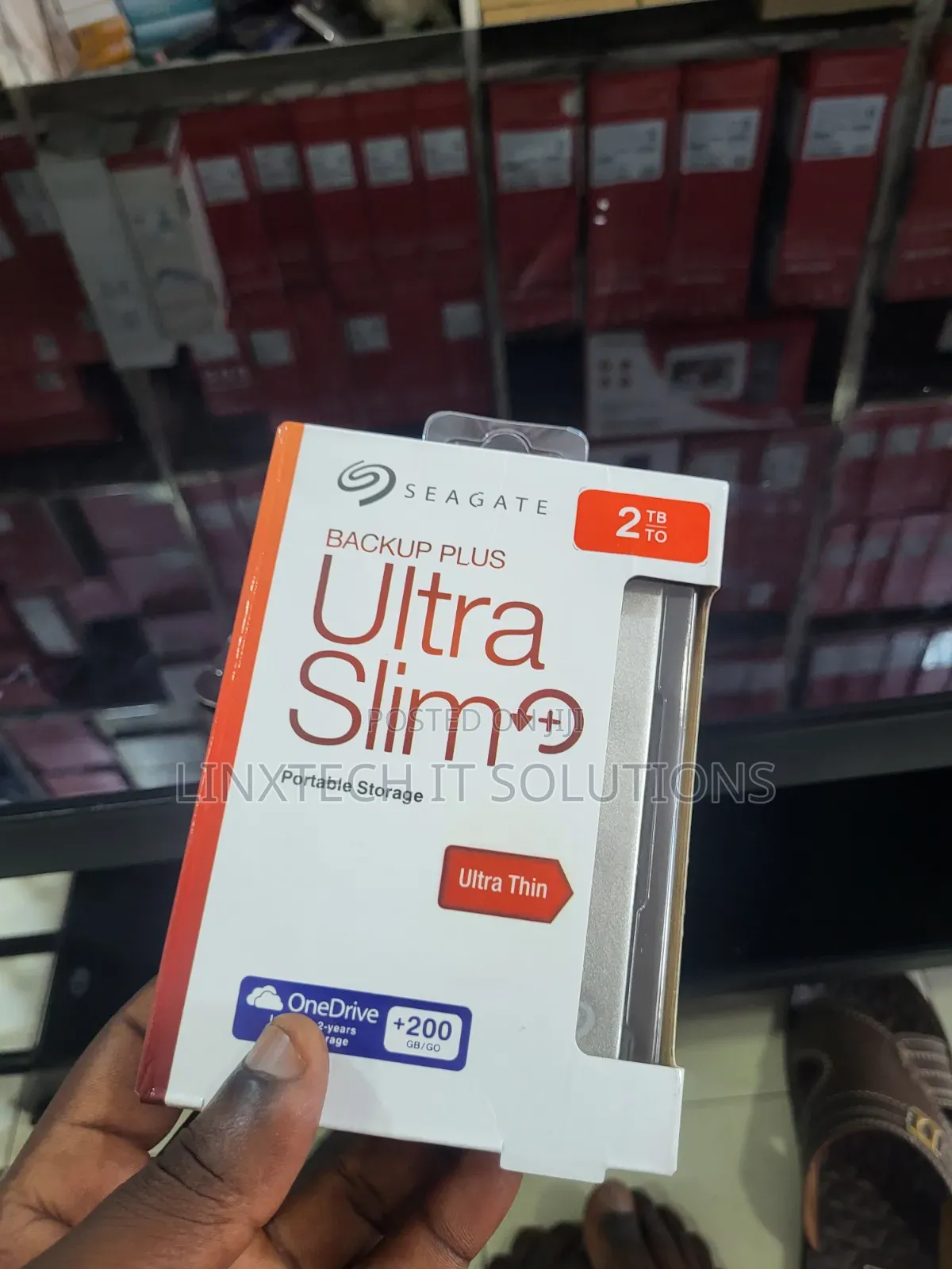 2TB External HDD Ultra Slim
