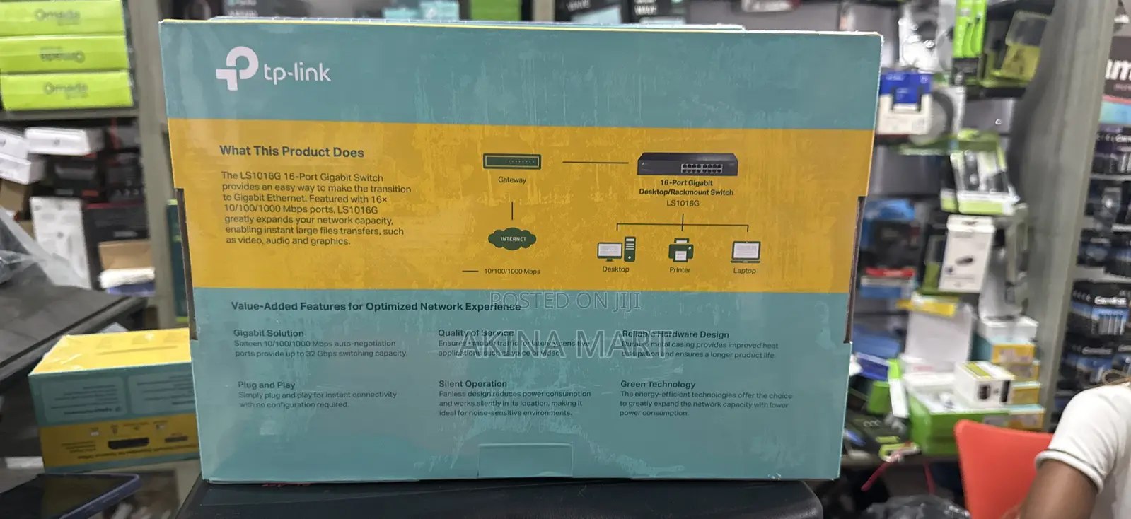 16port Gigabytes Switch Tp Link 16port Gigabit Switch