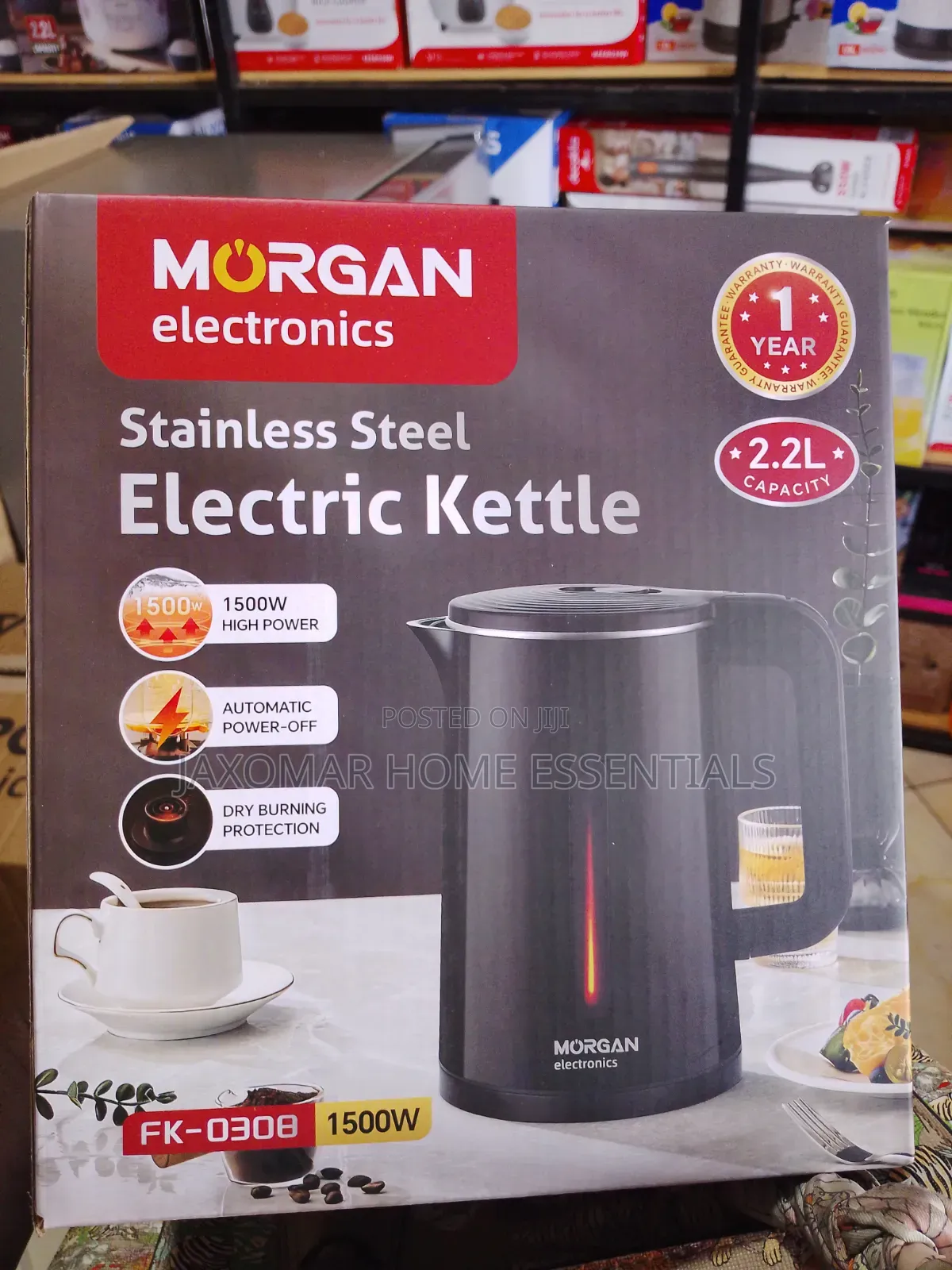 Morgan 2.2L Electric Kettle