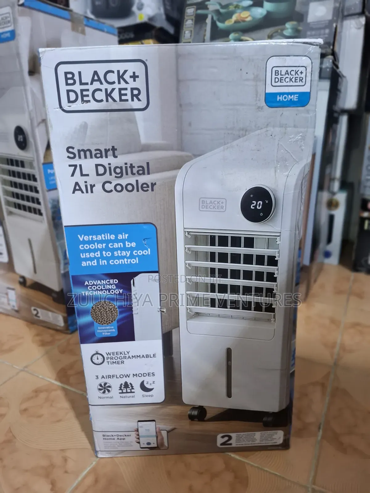 Black+decker 7.l Air Cooler From Uk 