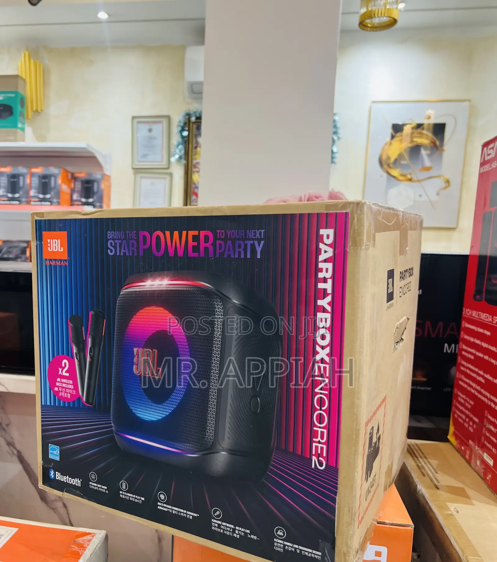 Enjoy Quality JBL PartyBox Encore Essential 2 Speaker, AI Sound Boost