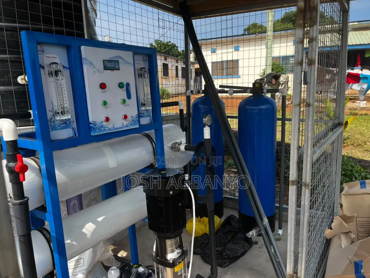 Iron Treatment and Revers Osmoses Installation