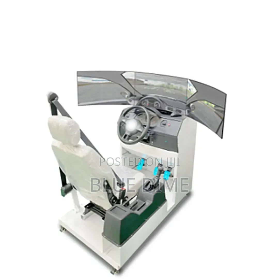 Car Driving Simulator 3pc 27" Screen View Driving School Auto + Manual