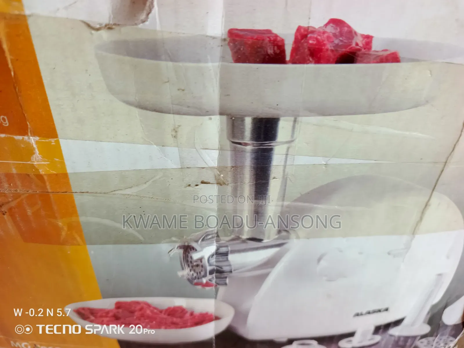 Meat Mincing Machine