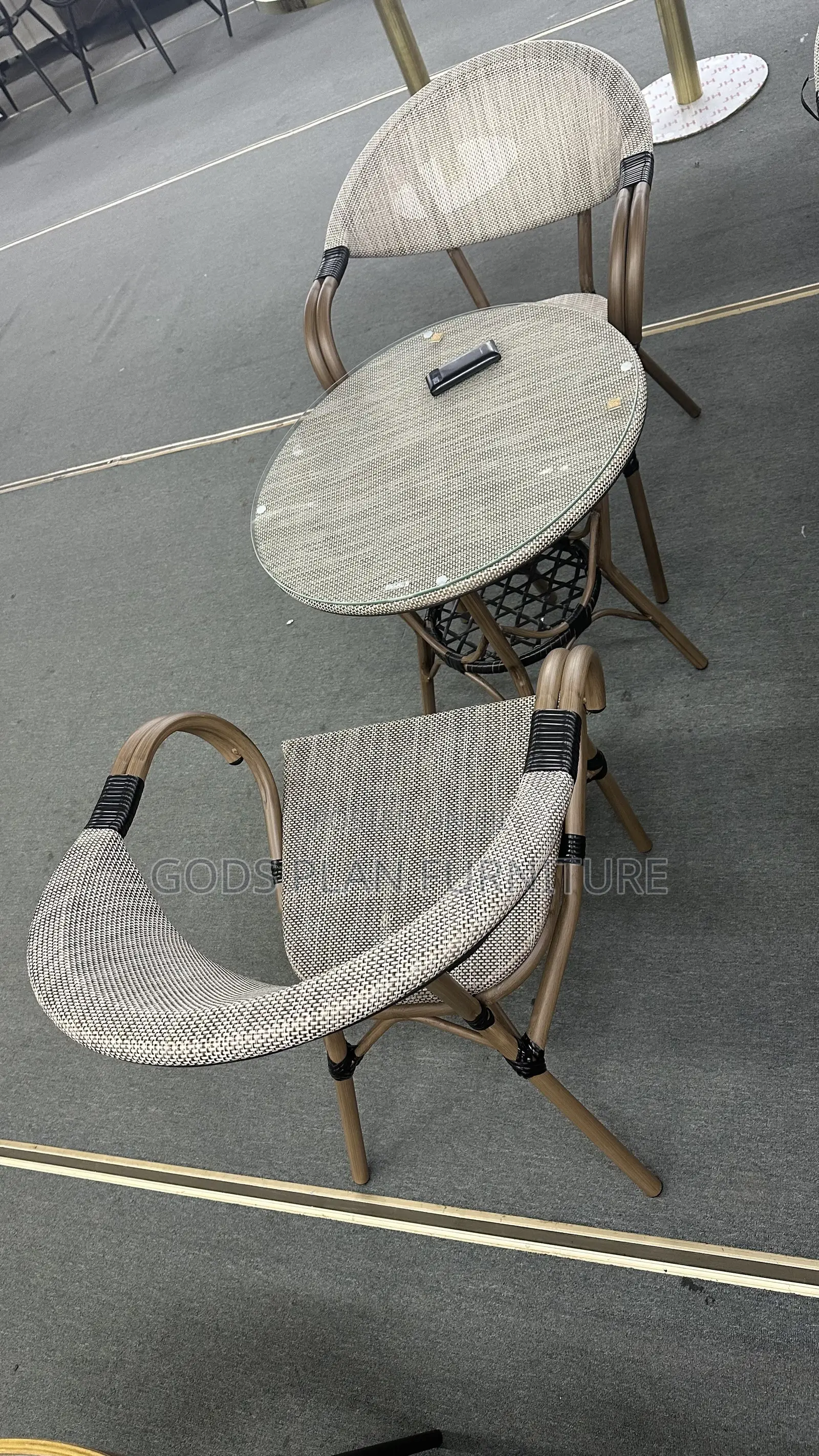 Outdoor Bistro and Patio Dining Set (1+2)