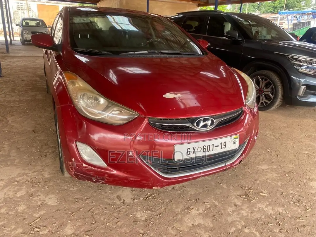 Hyundai Elantra GLS 2012 Red