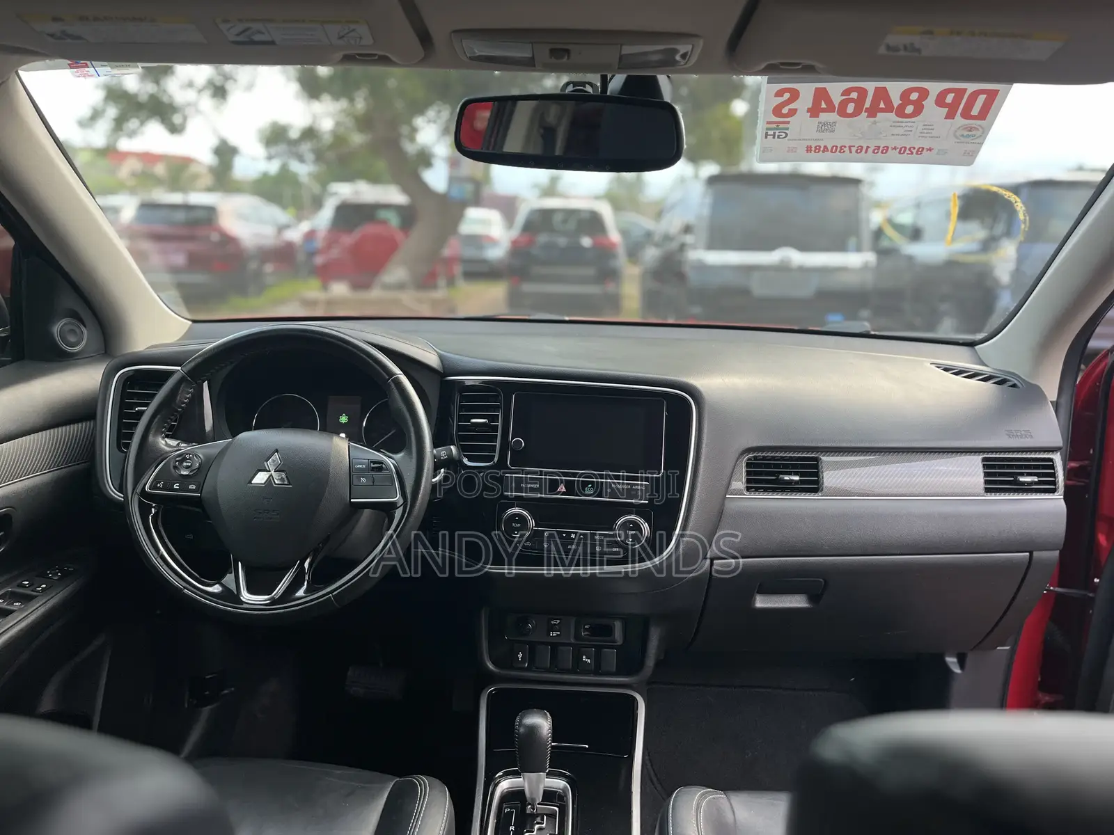 Mitsubishi Outlander SEL FWD 2019 Red