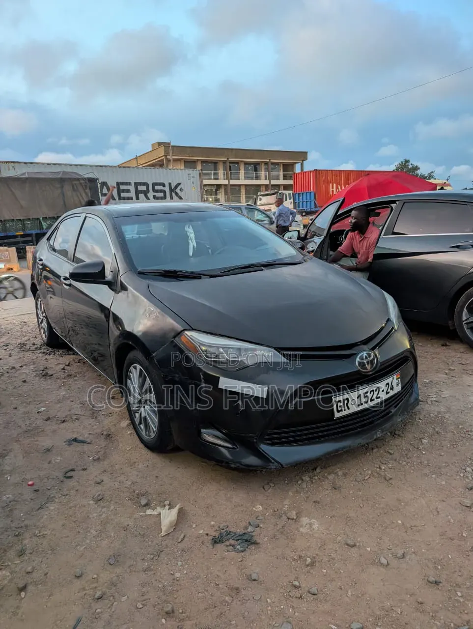 Toyota Corolla XLE (1.8L 4cyl 2A) 2018 Black
