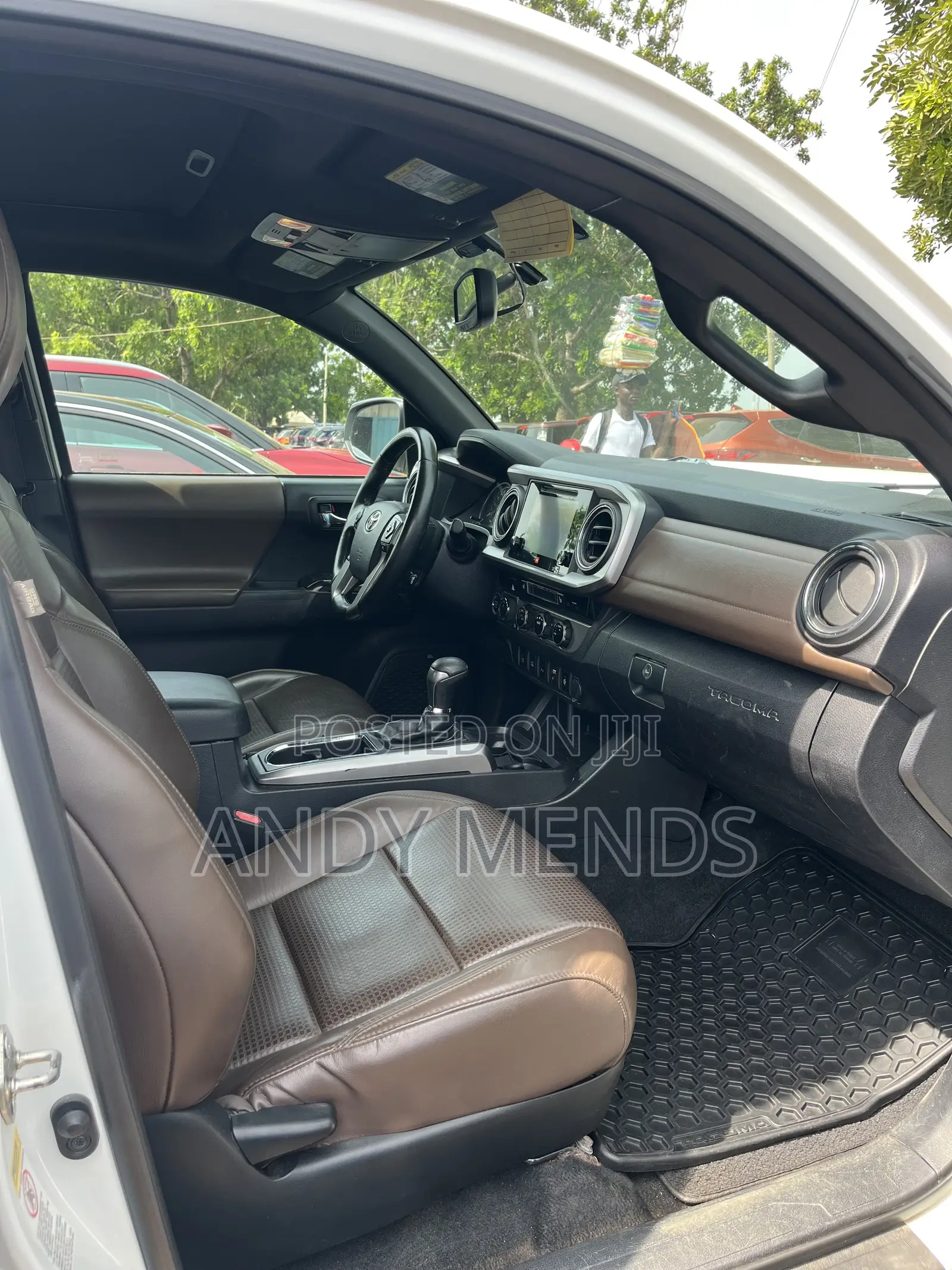 Toyota Tacoma Limited 2017 White