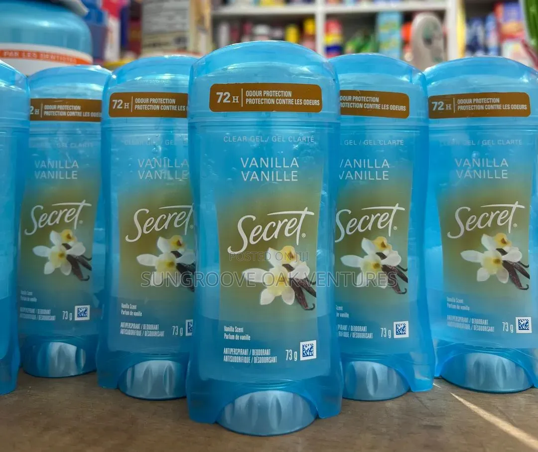 Secret Clear Gel Vanilla 73g
