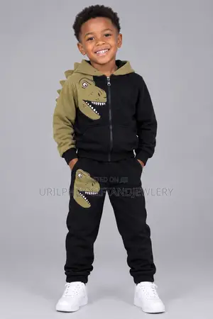 Dinosaur Design Tracksuit for Kids
