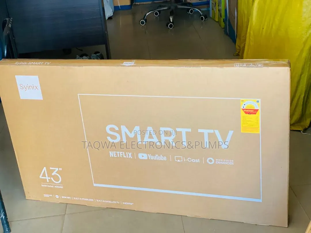 Affordable Syinix 43-Inch 43S65H Smart TV