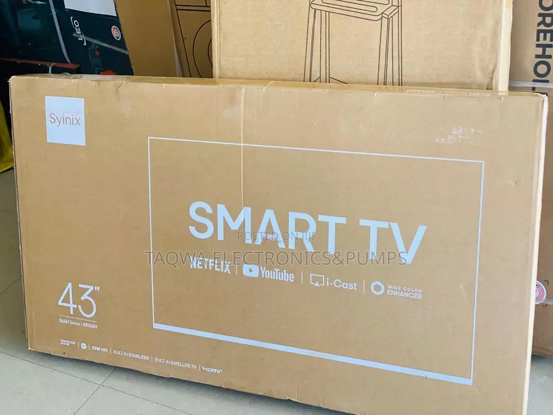 Affordable Syinix 43-Inch 43S65H Smart TV