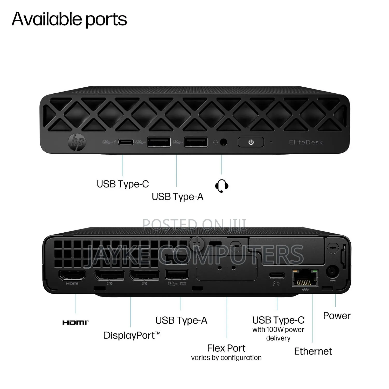 New HP EliteDesk 8 Mini G1i Desktop AI PC 32GB Intel Core Ultra 5 512GB