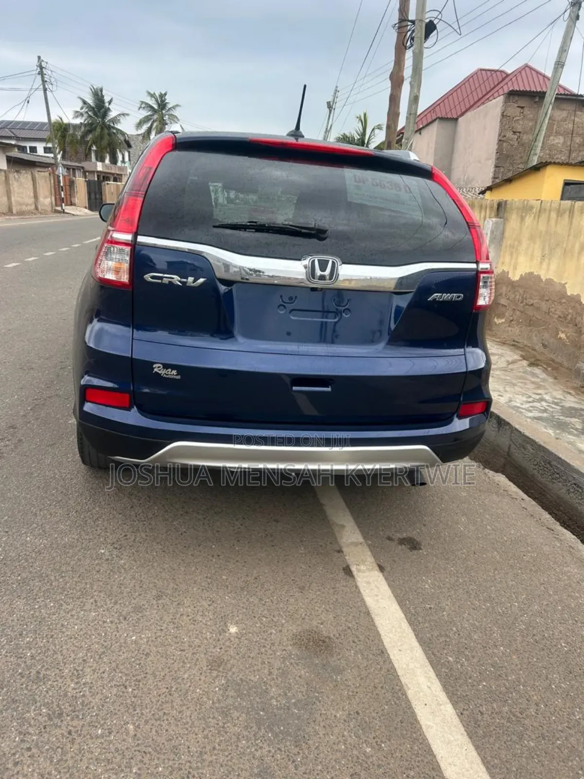 Honda CR-V LX 4dr SUV AWD (2.4L 4cyl CVT) 2015 Blue