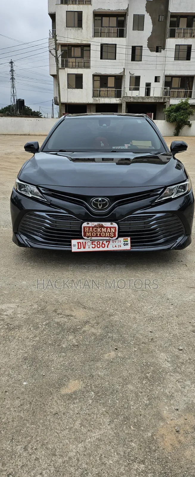 Toyota Camry LE FWD 2020 Black