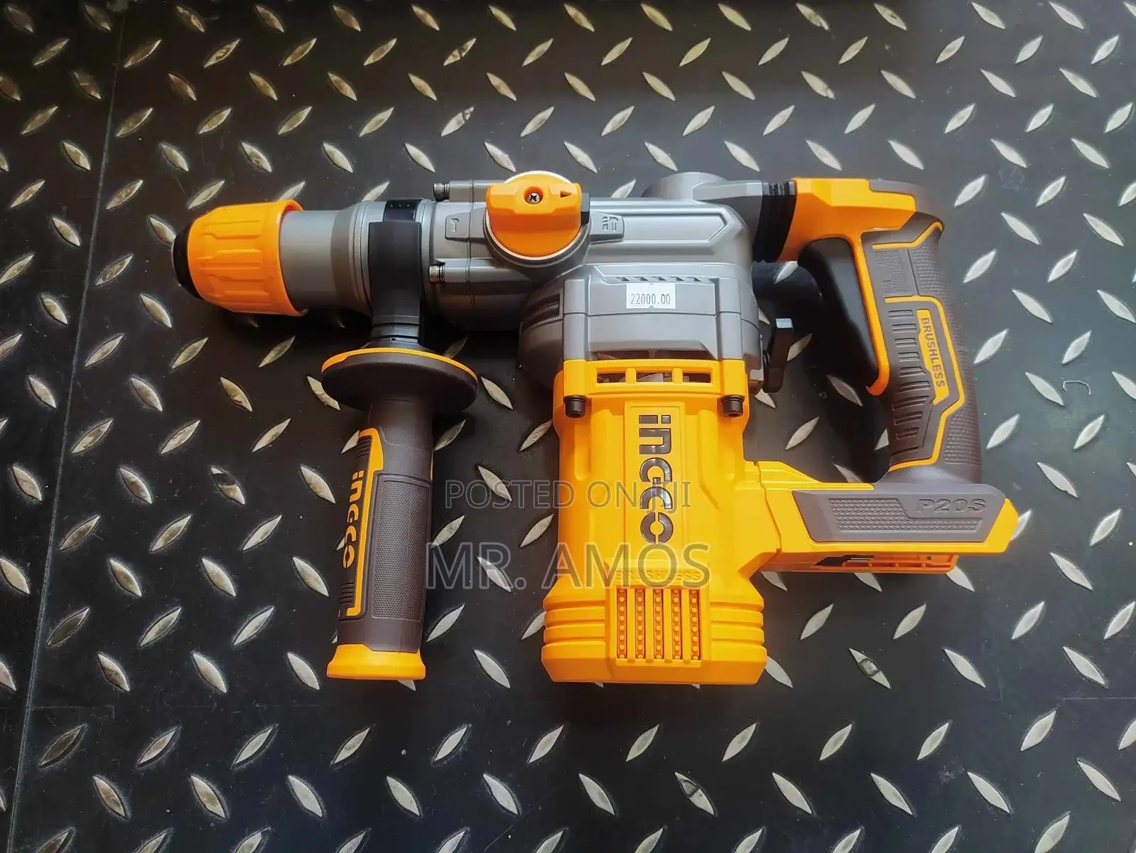 Cordless Rotary Hammer With 4PCs Accessories Included - CRHLI202882