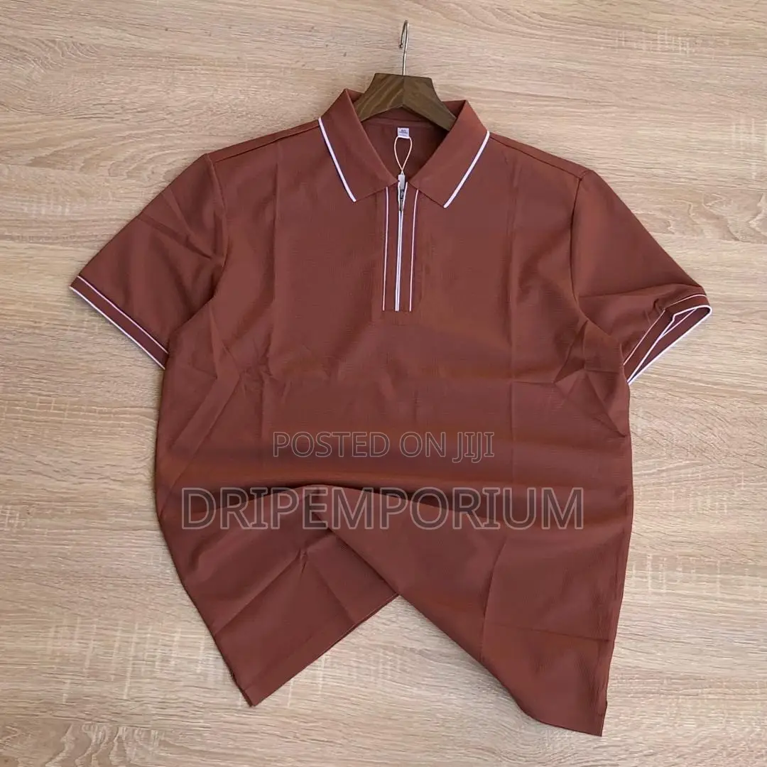 Luxury Zip Polo