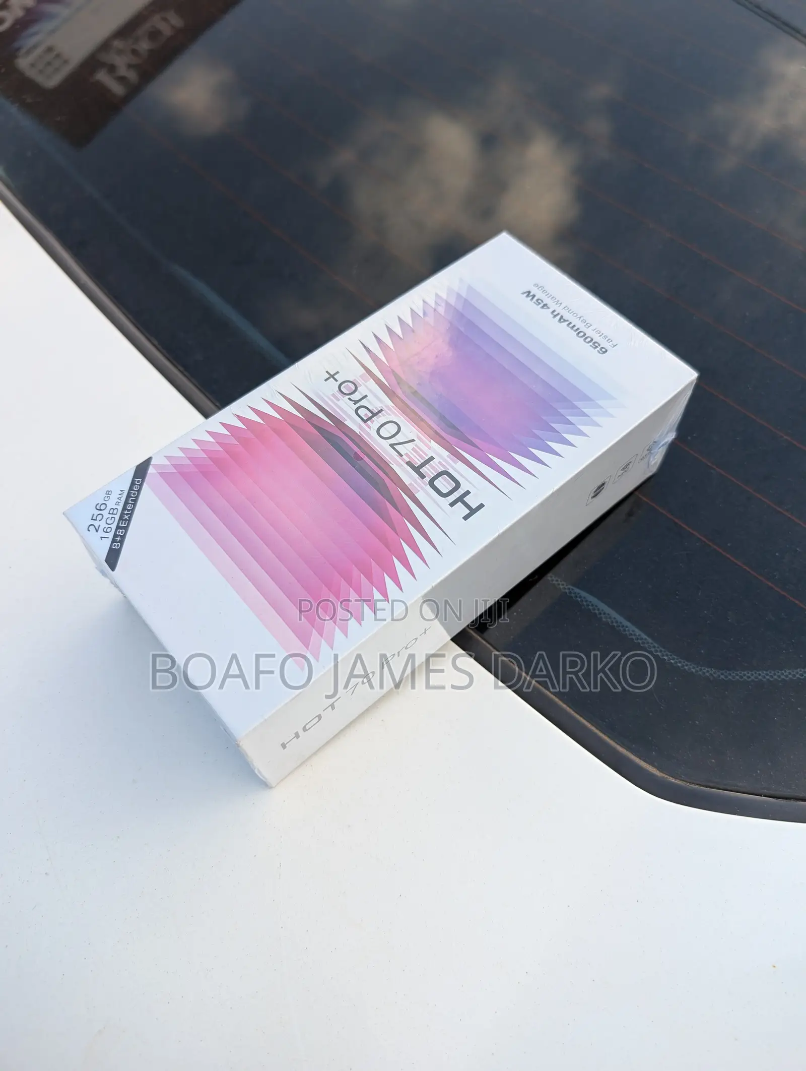 New Infinix Hot 70 Pro 5G+ 256 GB Black