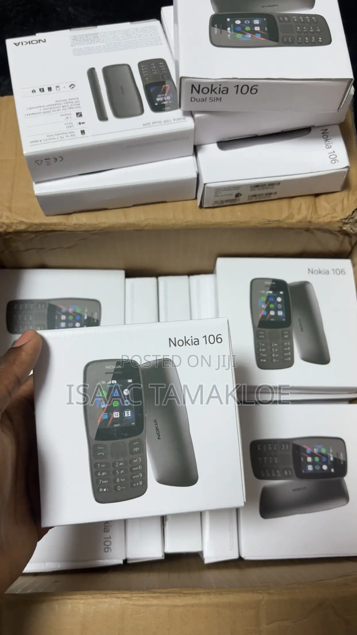 New Nokia 106 Black