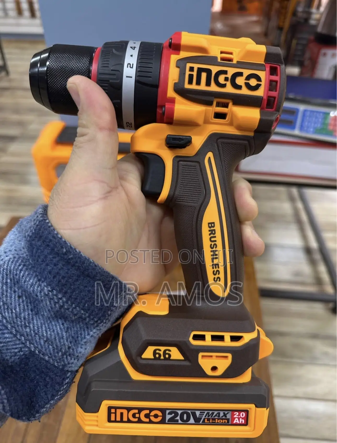 20v Cordless Brushless 2PCs Drill + Impact Driver Combo - Ckli20277