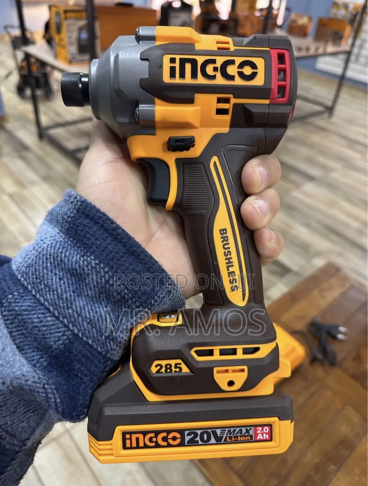 20v Cordless Brushless 2PCs Drill + Impact Driver Combo - Ckli20277