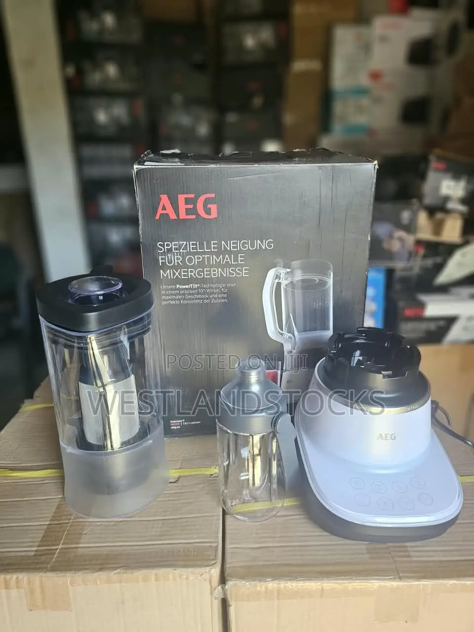 AEG Gourmet 7 / Precision 7 Standmixer (Model: TB7-1-6WWM)