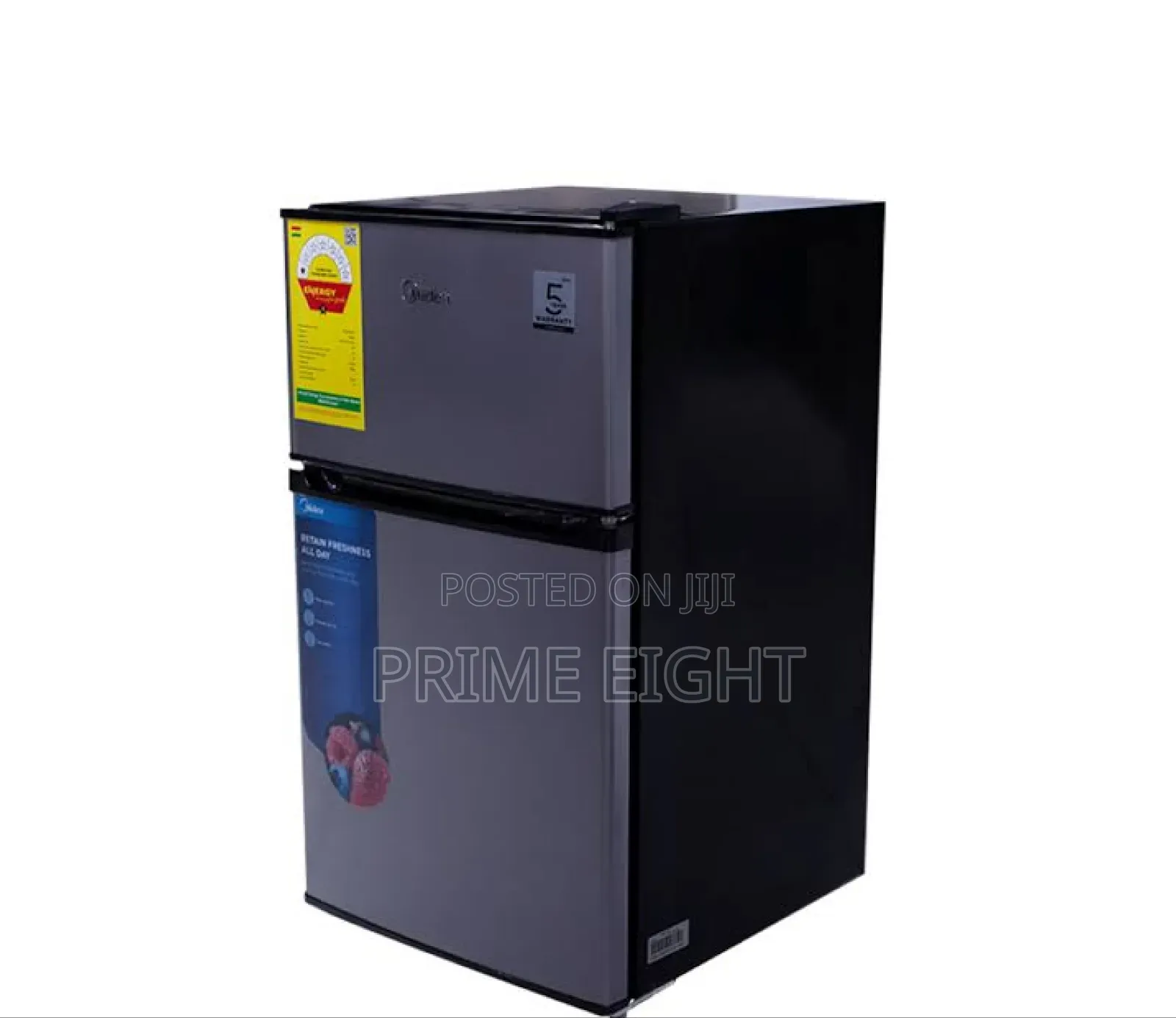 Midea 87 LTRS Double Door Table Top Fridge (MDRT134FGN50)