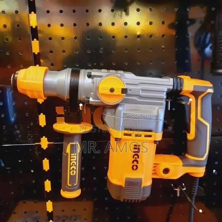 1500 Watt Rotary Hammer Drill With 5pcs Free Bits Set - Rh150028