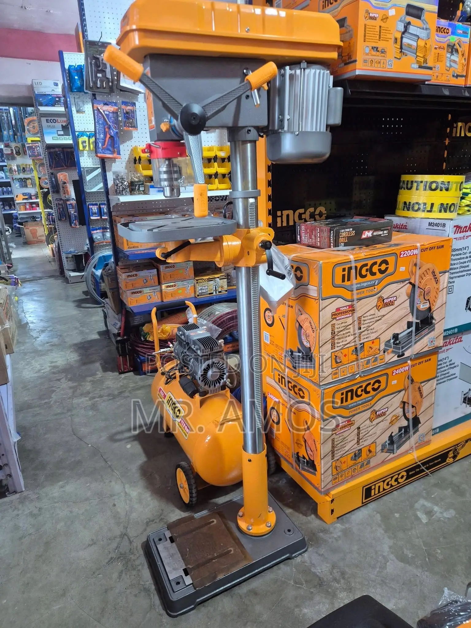 750 Watts Drill Press With 16 Spindle Settings - Dp207505