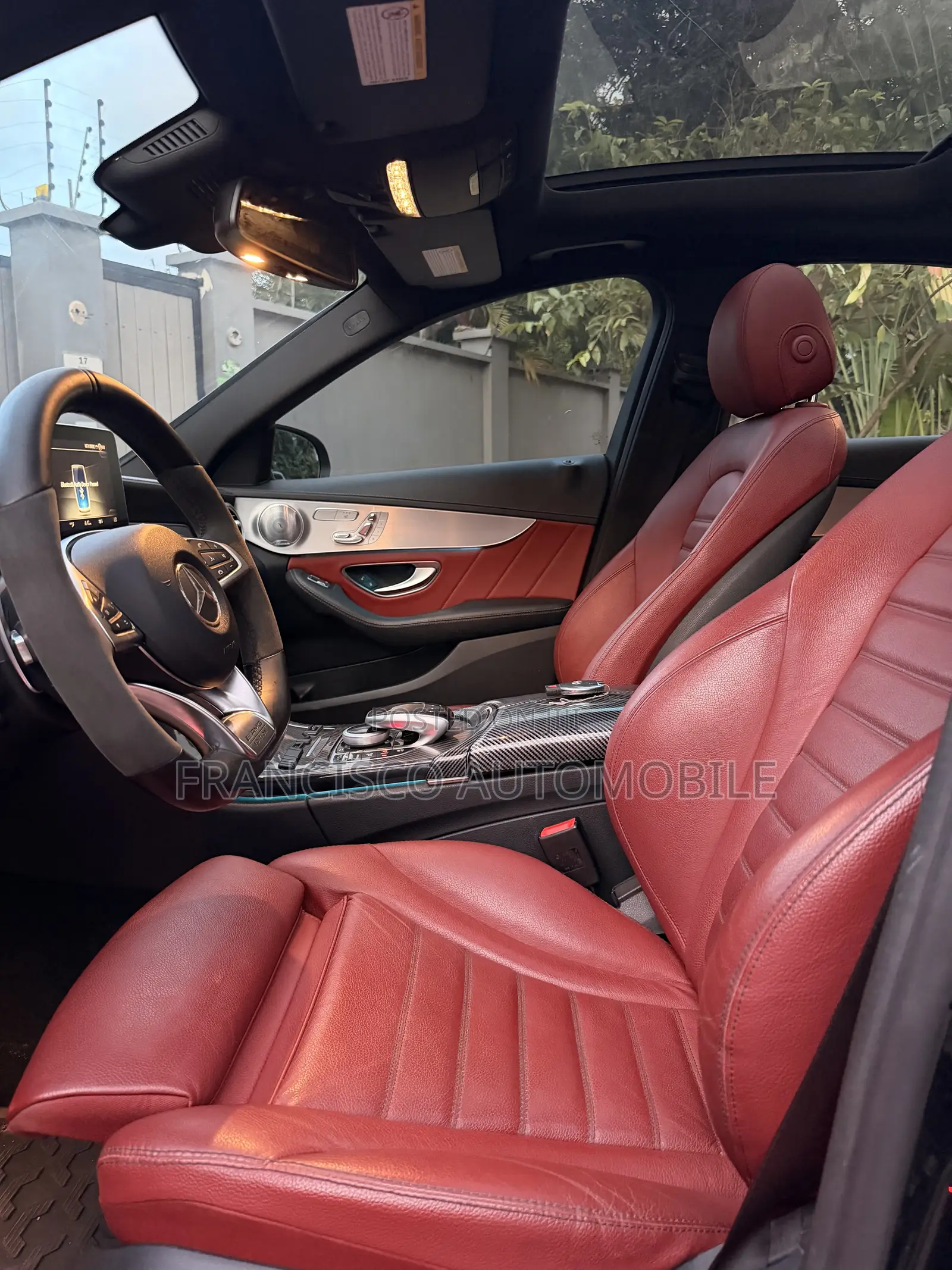 Mercedes-Benz C43 4Matic Sedan AWD (3.0L V6 9AM) 2017 Black