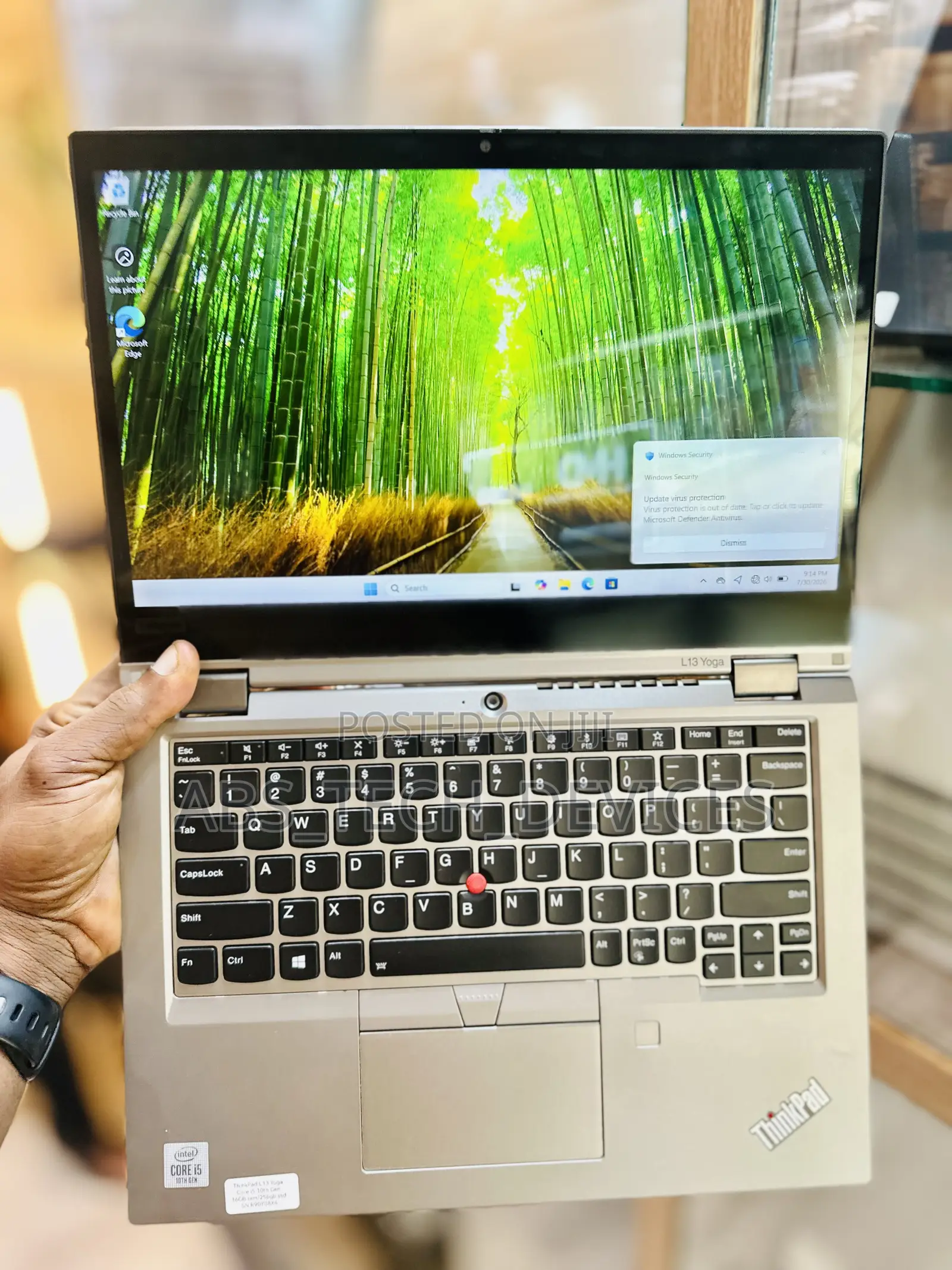 Laptop Lenovo ThinkPad L13 Yoga 16GB Intel Core i5 SSD 256GB