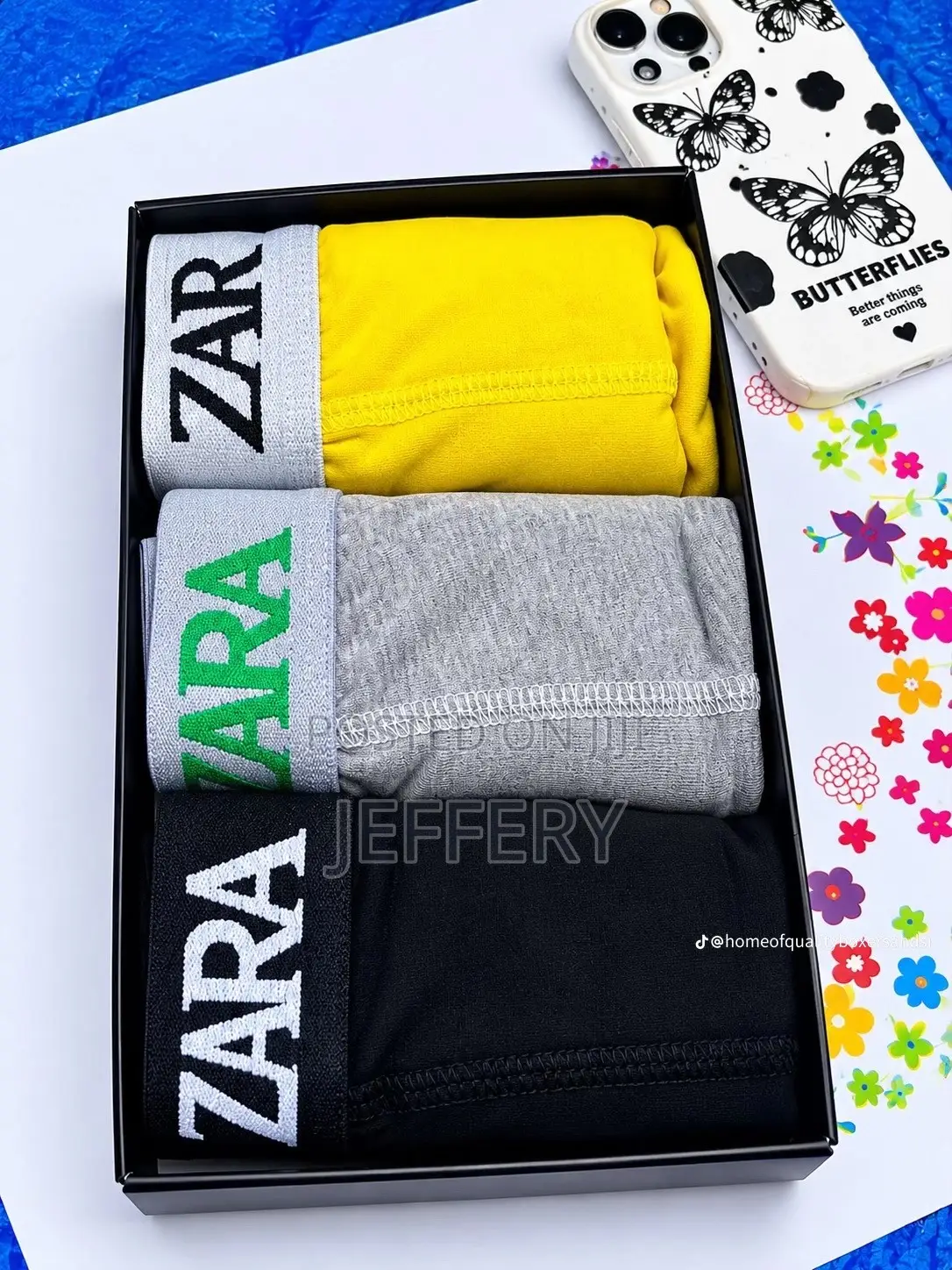 Three Set Tight Boxers (Underwear)