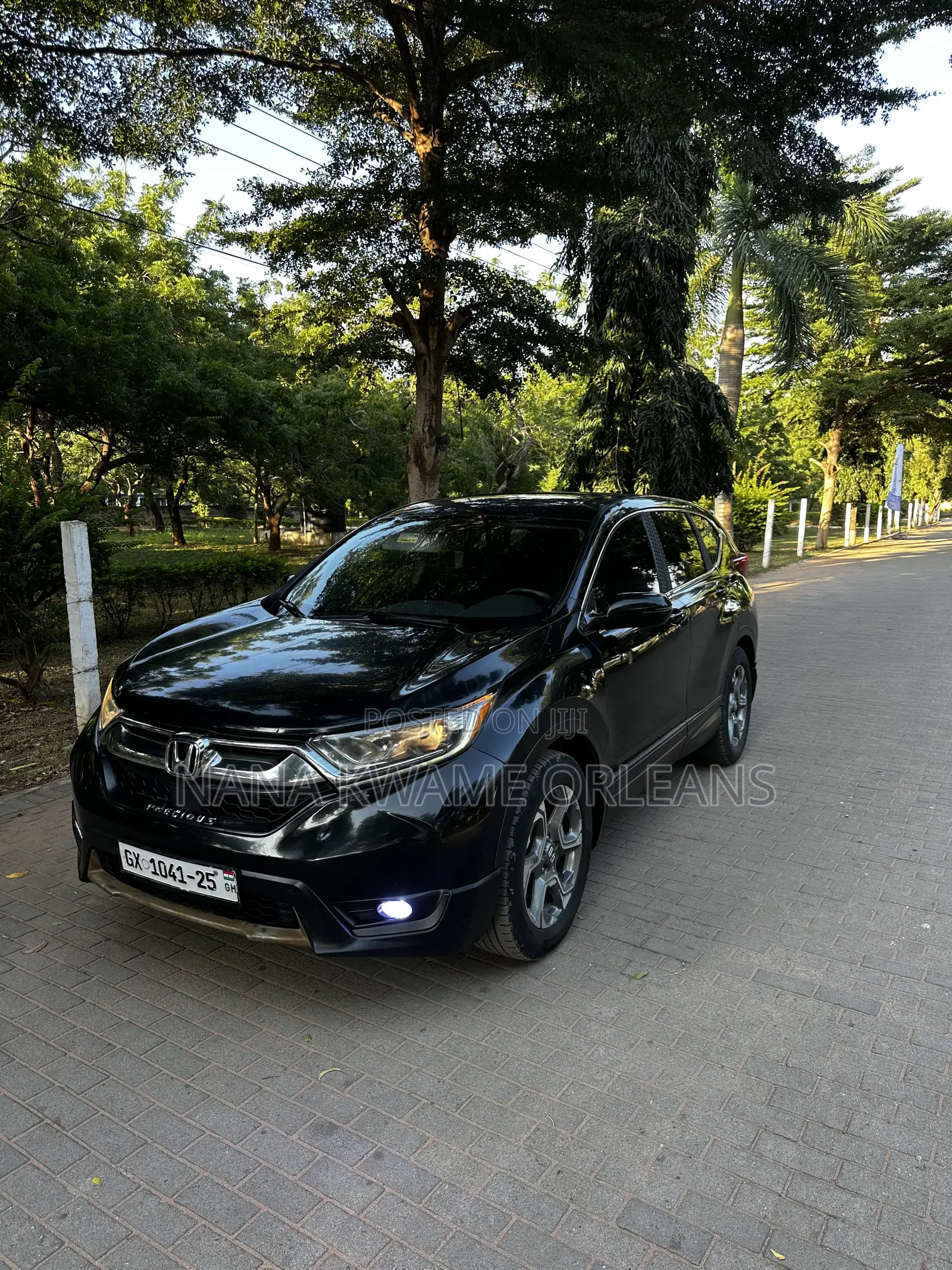 Honda CR-V EX-L 4dr SUV AWD (1.5L 4cyl CVT) 2017 Black