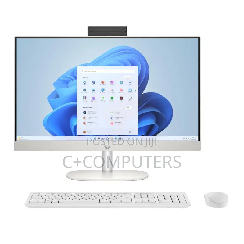 New Desktop Computer HP AiO 24 8GB Intel Core i5 SSD 512GB