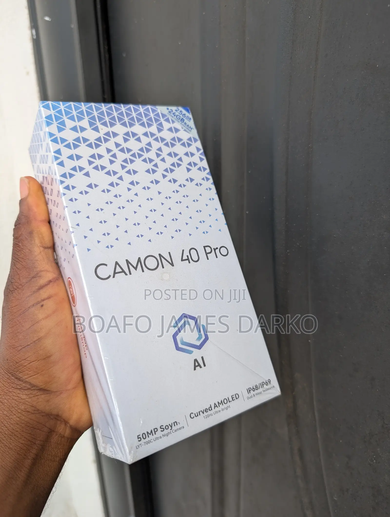 New Tecno Camon 40 Pro 5G 256 GB Gray