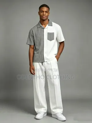 Black and White Kaftan