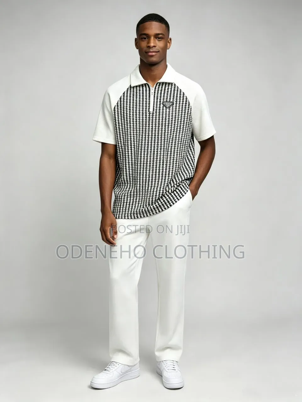 Black and White Kaftan
